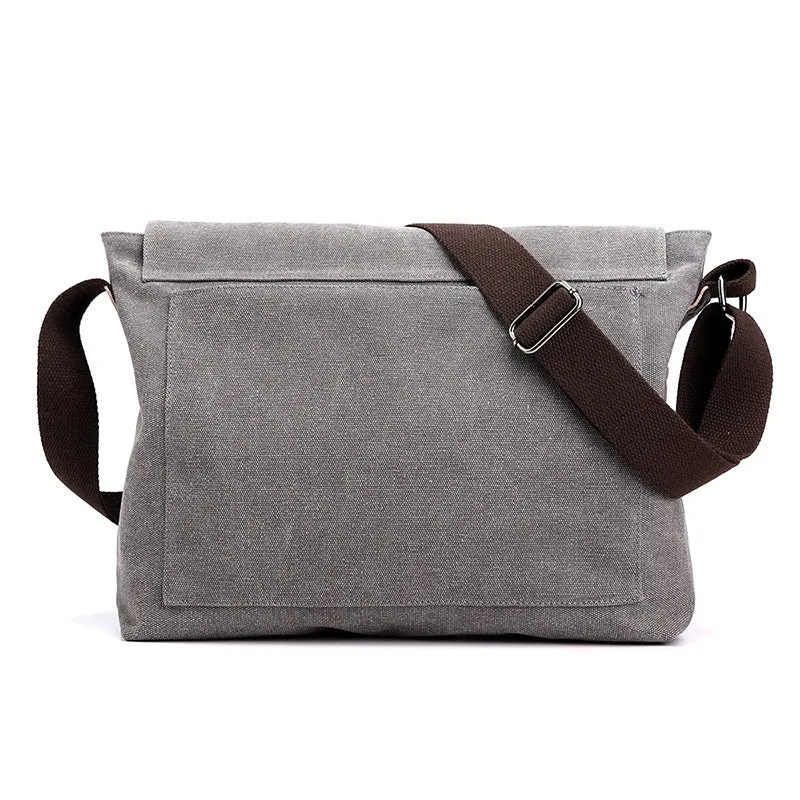 Men's Canvas Crossbody Shoulder Messenger Bags Man Cross Body Bag
