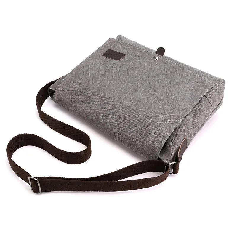 Men's Canvas Crossbody Shoulder Messenger Bags Man Cross Body Bag