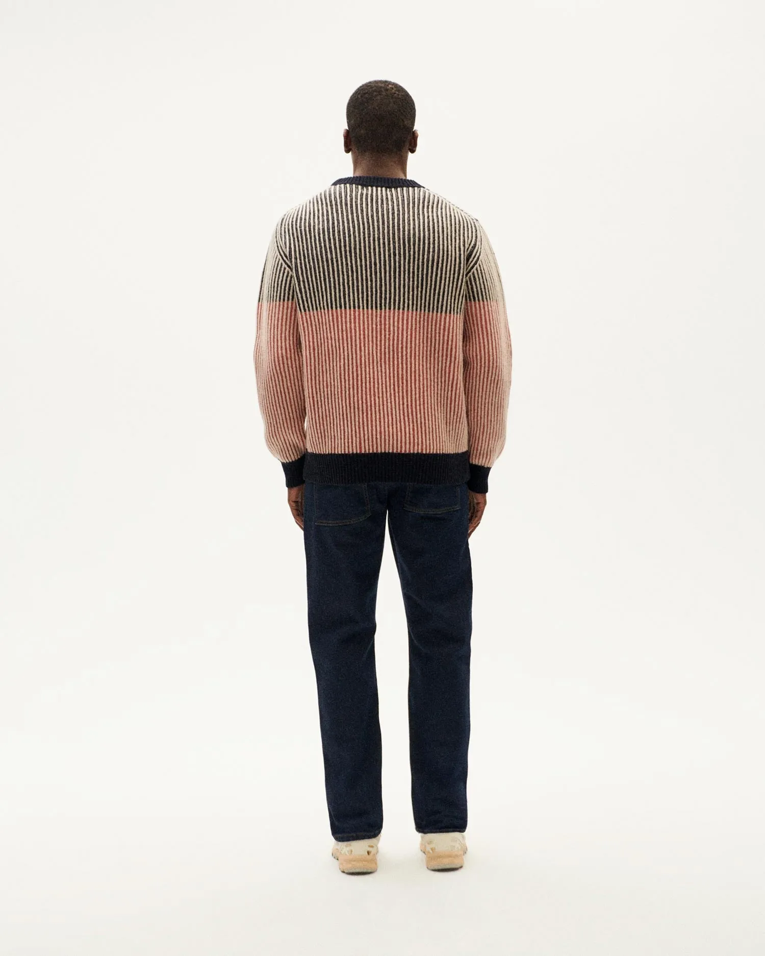 Men's Guiu Wool Sweater Red