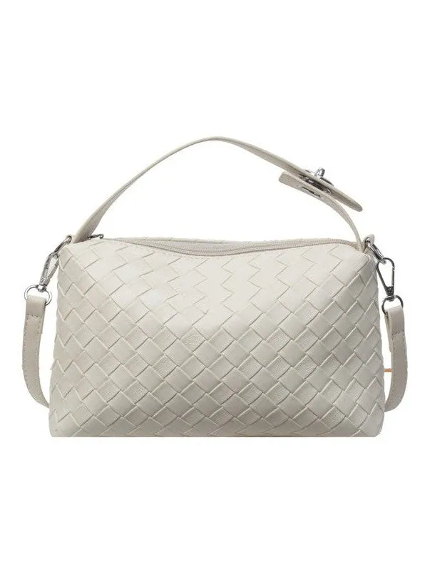 Mia Convertible Woven Crossbody Handbag