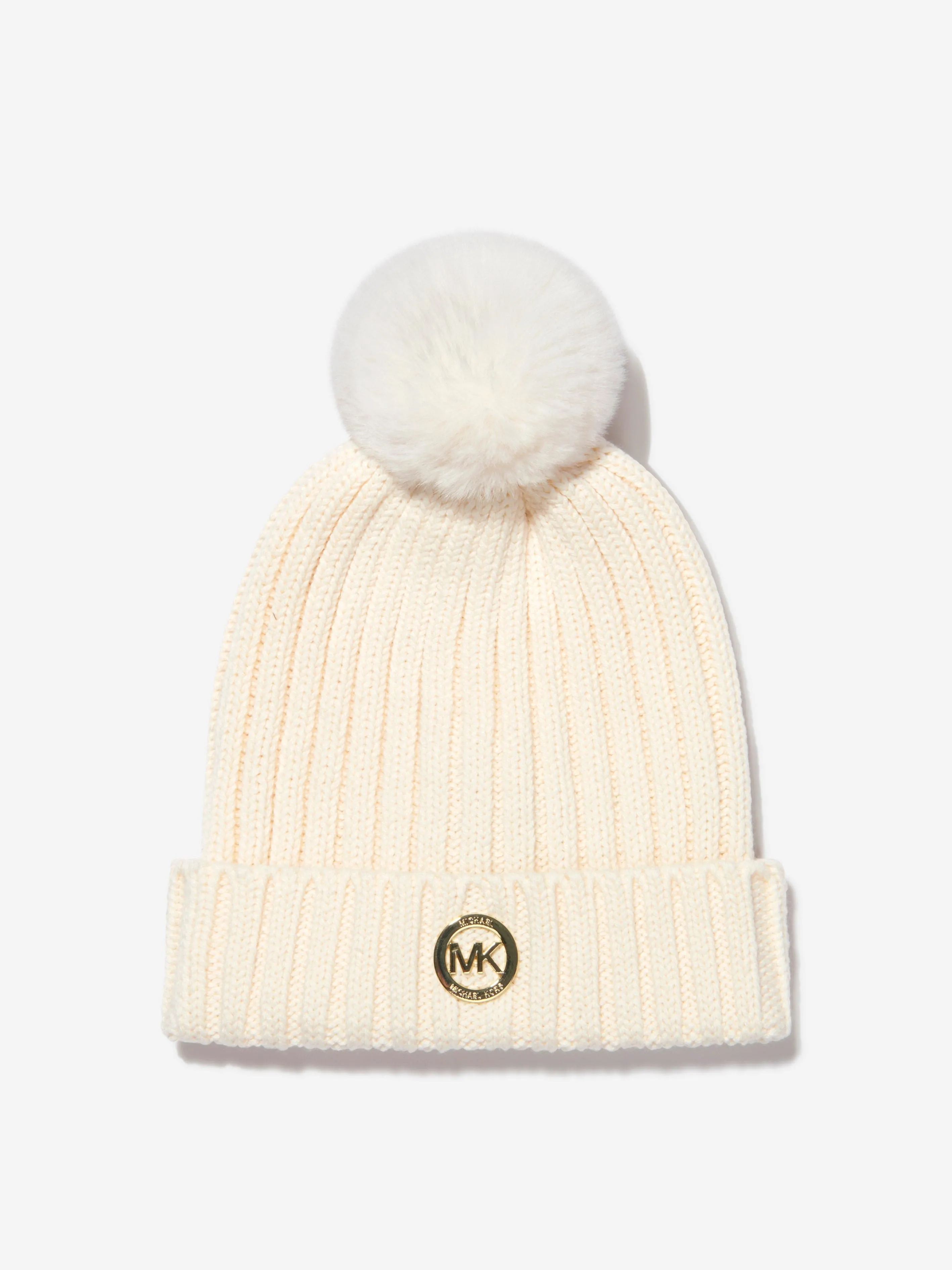 Michael Kors Girls Knitted Bobble Hat