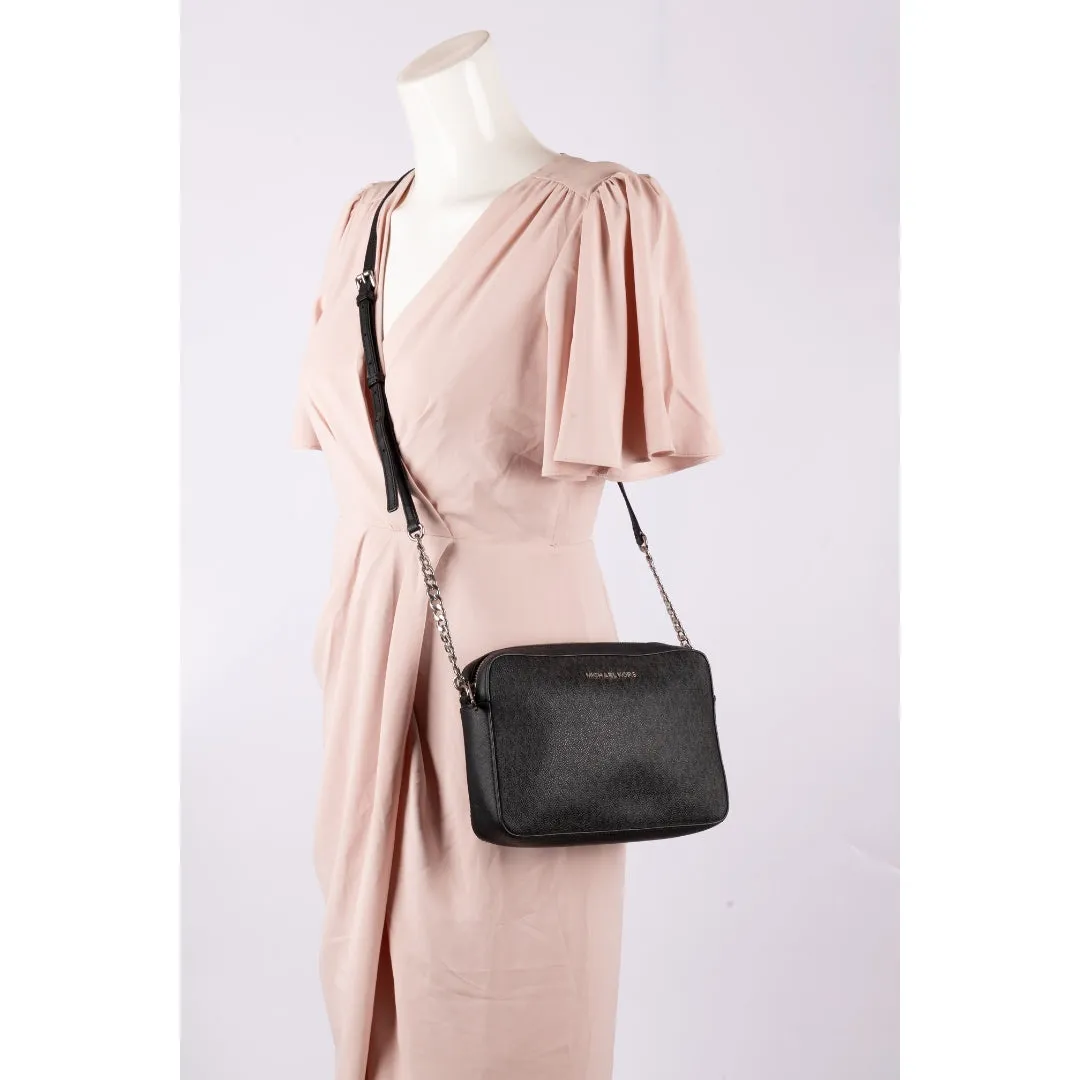 Michael Kors Jet Set Large Logo Crossbody Bag