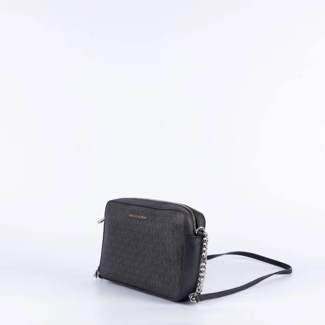 Michael Kors Jet Set Large Logo Crossbody Bag