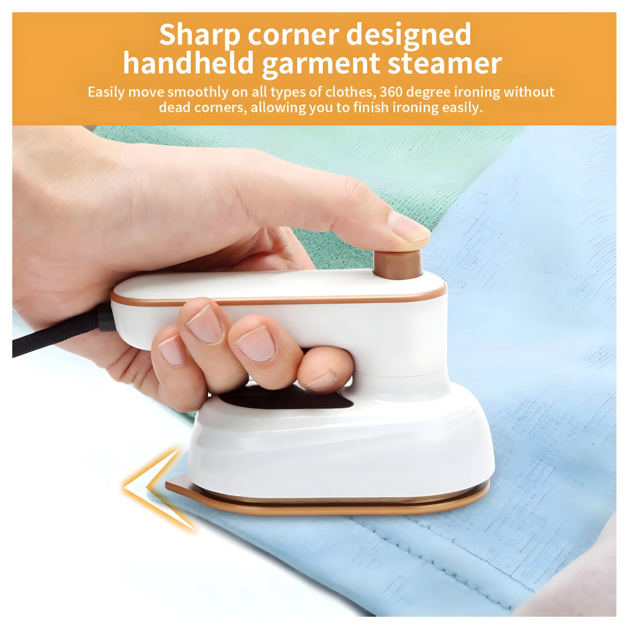 Mini Foldable Design Handheld Elecrtic Travel Steam Iron JA-163