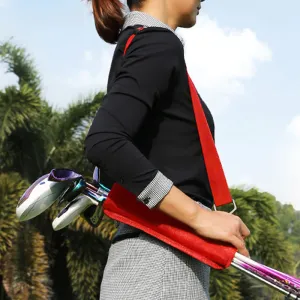 Mini Gold Club Carry Bag Portable Lightweight Golf Club Carrier Sleeve Bag