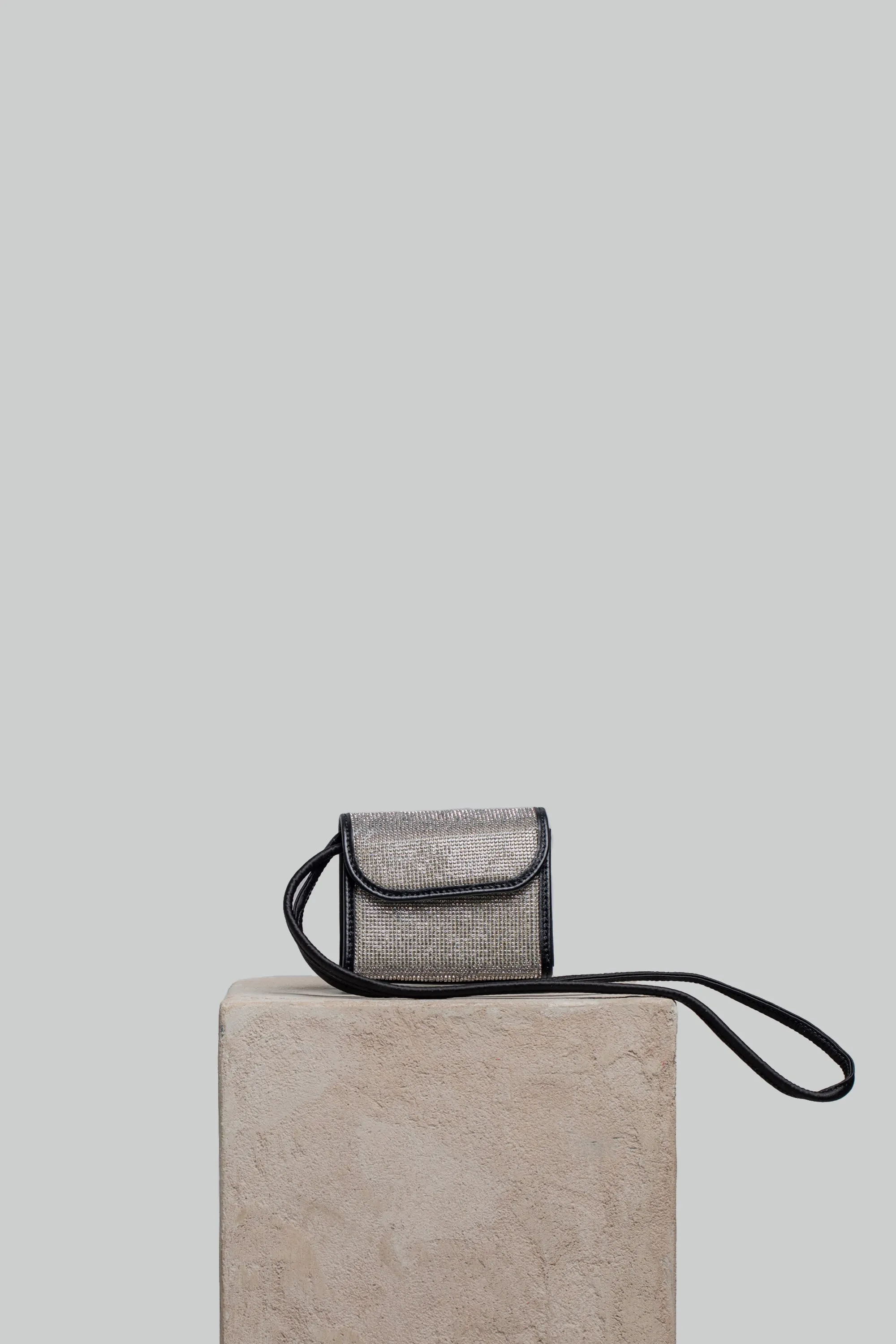 Mini Loop Bag in Diamonds