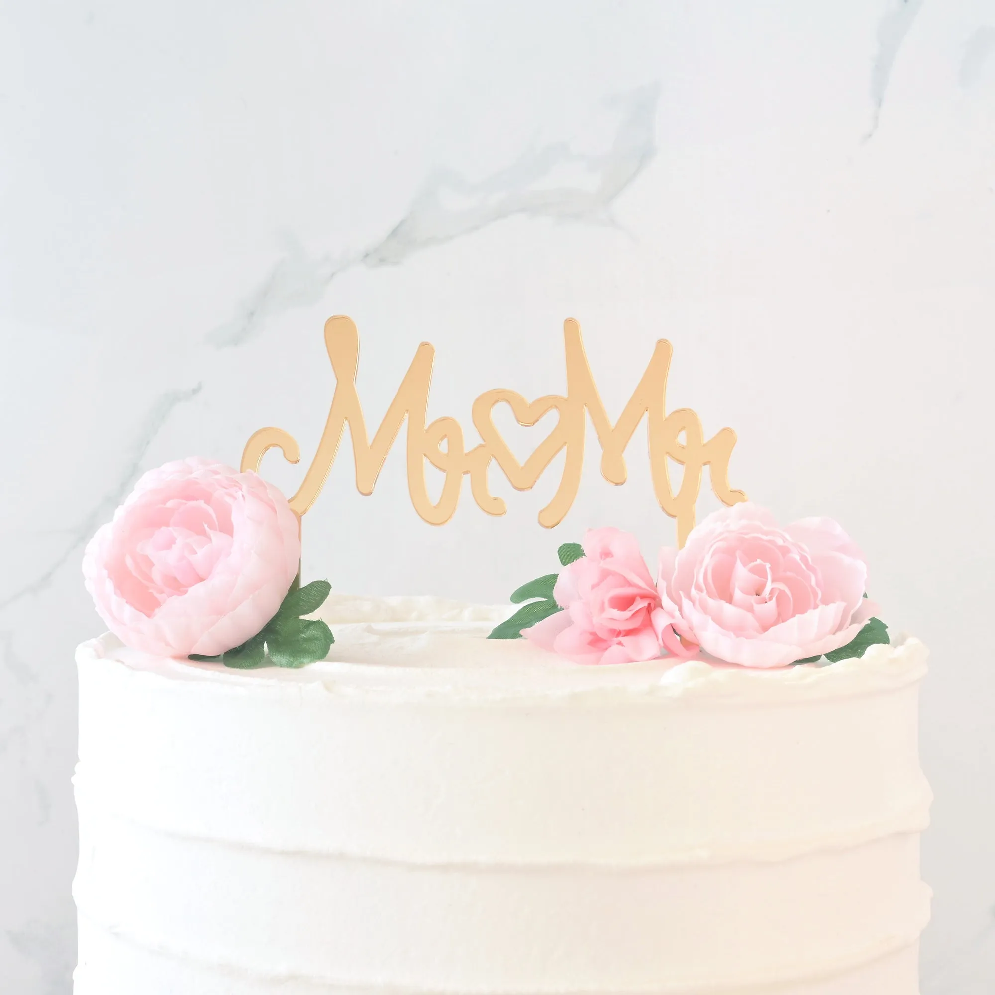 Mr & Mr Wedding Cake Topper