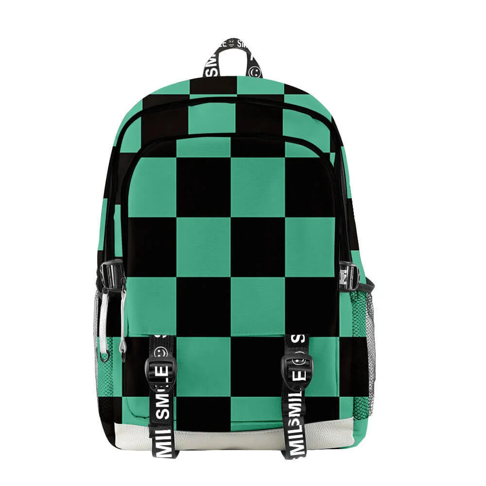 Nezuko Backpack Tanjiro School Bag Zenitsu Shoulderbags with Large Capacity