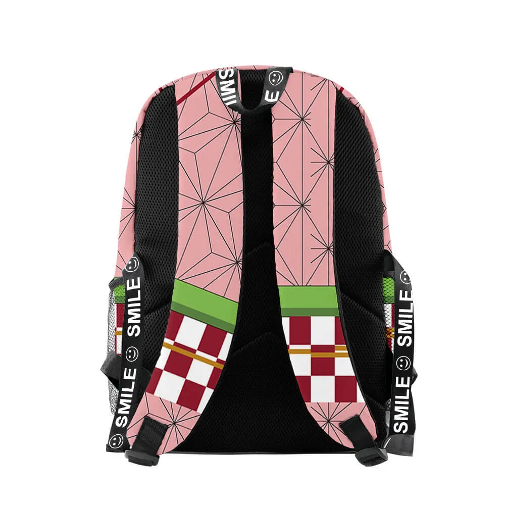 Nezuko Backpack Tanjiro School Bag Zenitsu Shoulderbags with Large Capacity