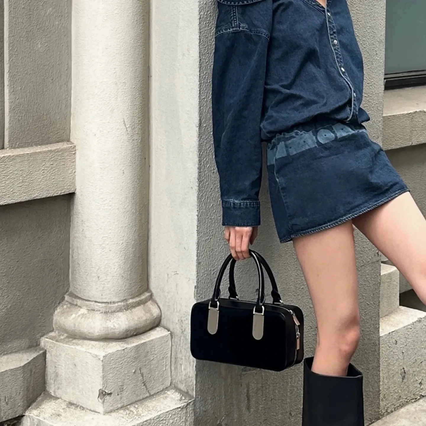 Niche Light Luxury Boston Bag