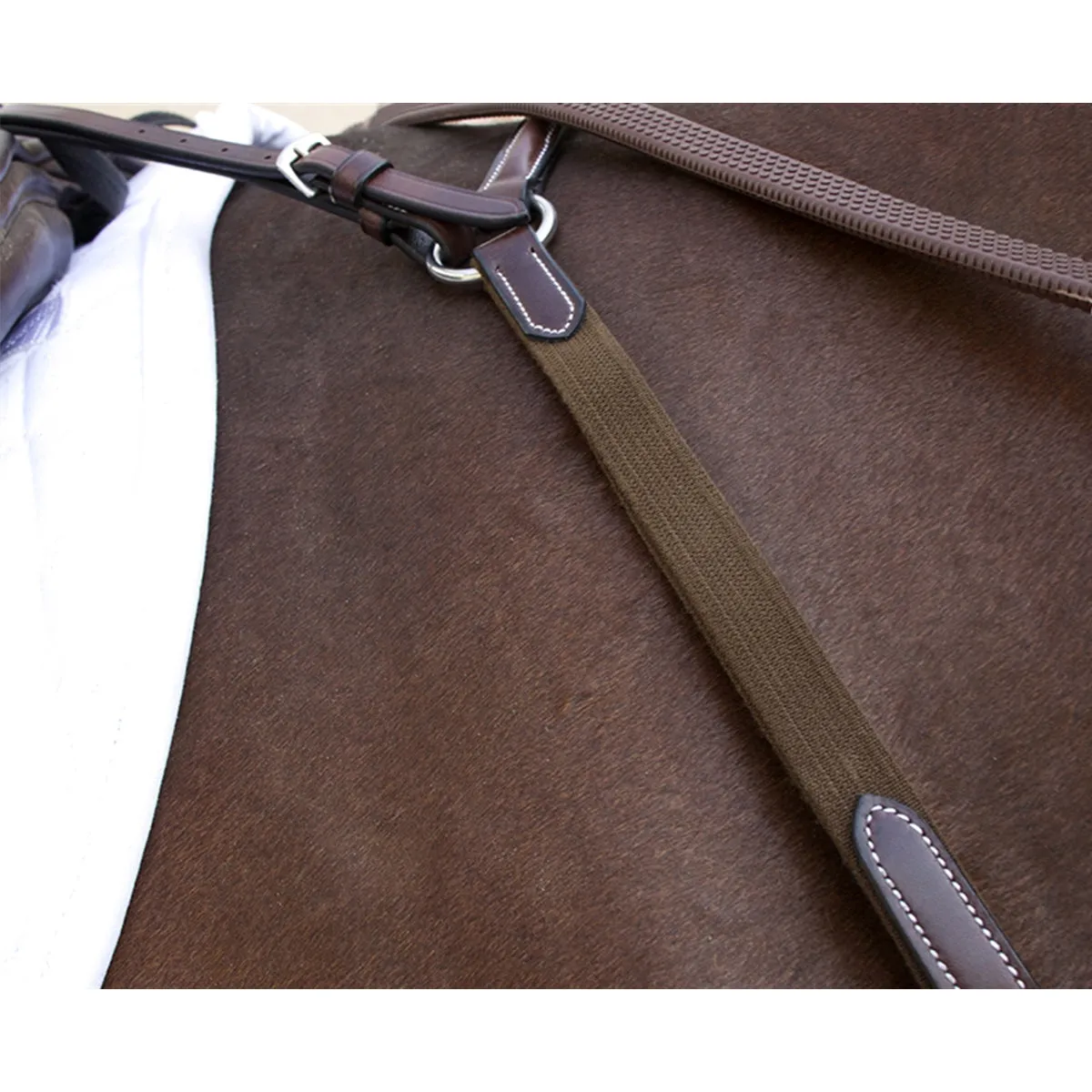 Nunn Finer Bellissimo Fancy Stitch Hunting Breastplate with Elastic