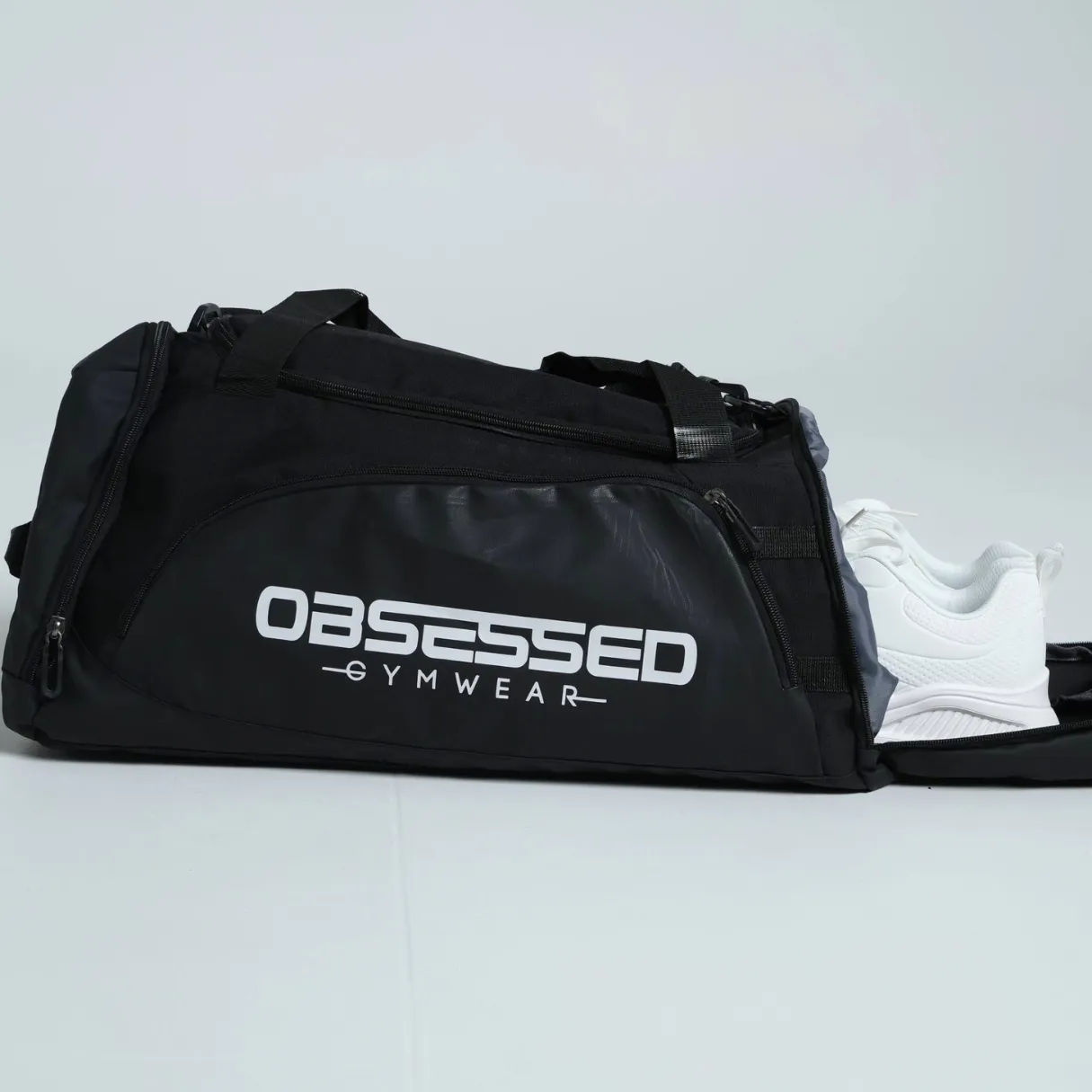 OBSESSED GYM BAG - BLACK