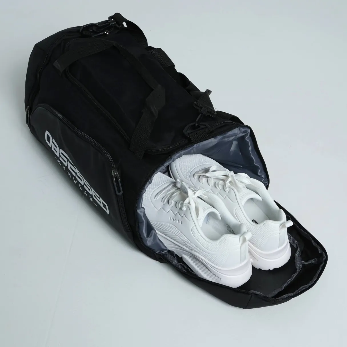 OBSESSED GYM BAG - BLACK