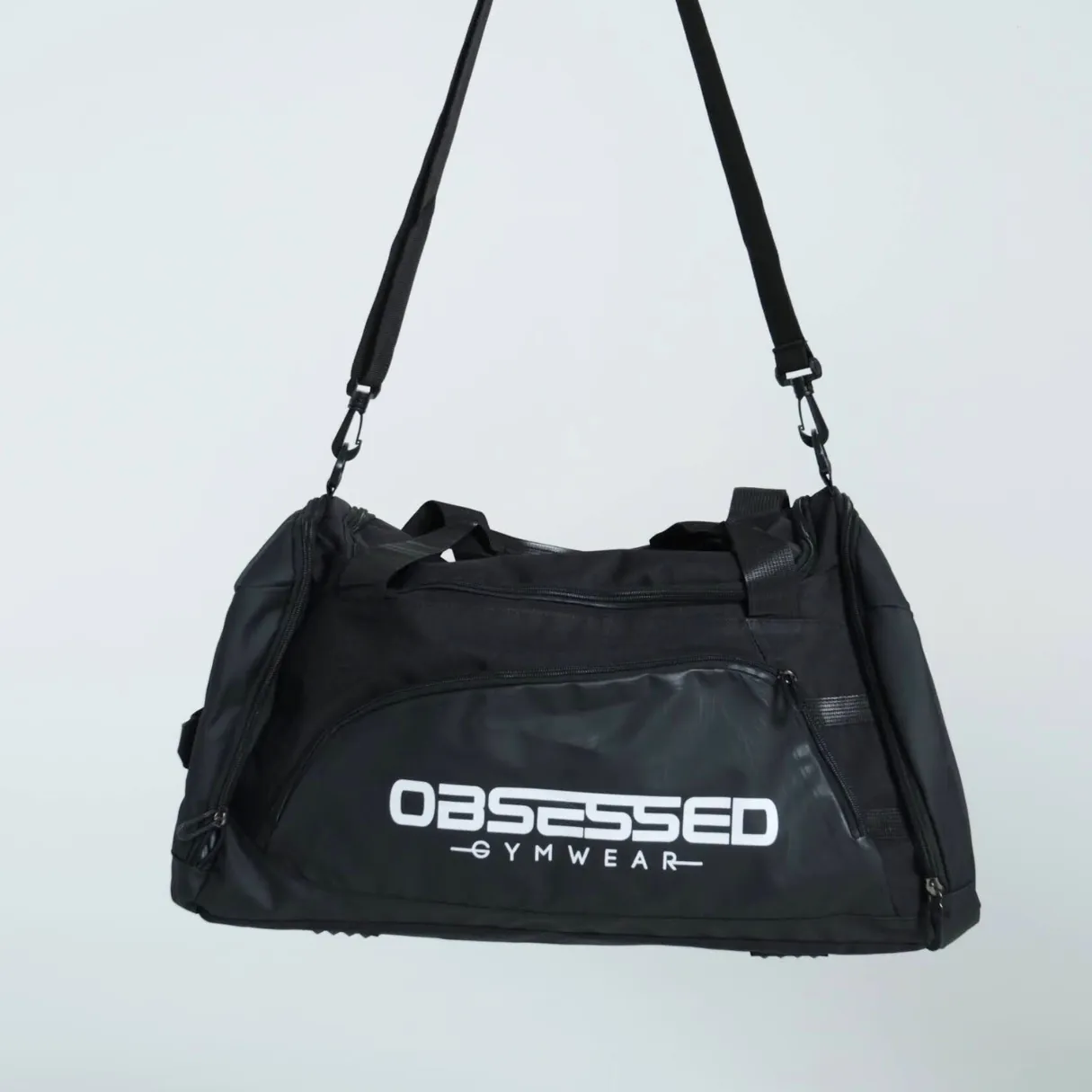 OBSESSED GYM BAG - BLACK