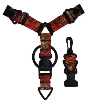 ***Original Art SH22 Accessory Hanger - On Fire Design