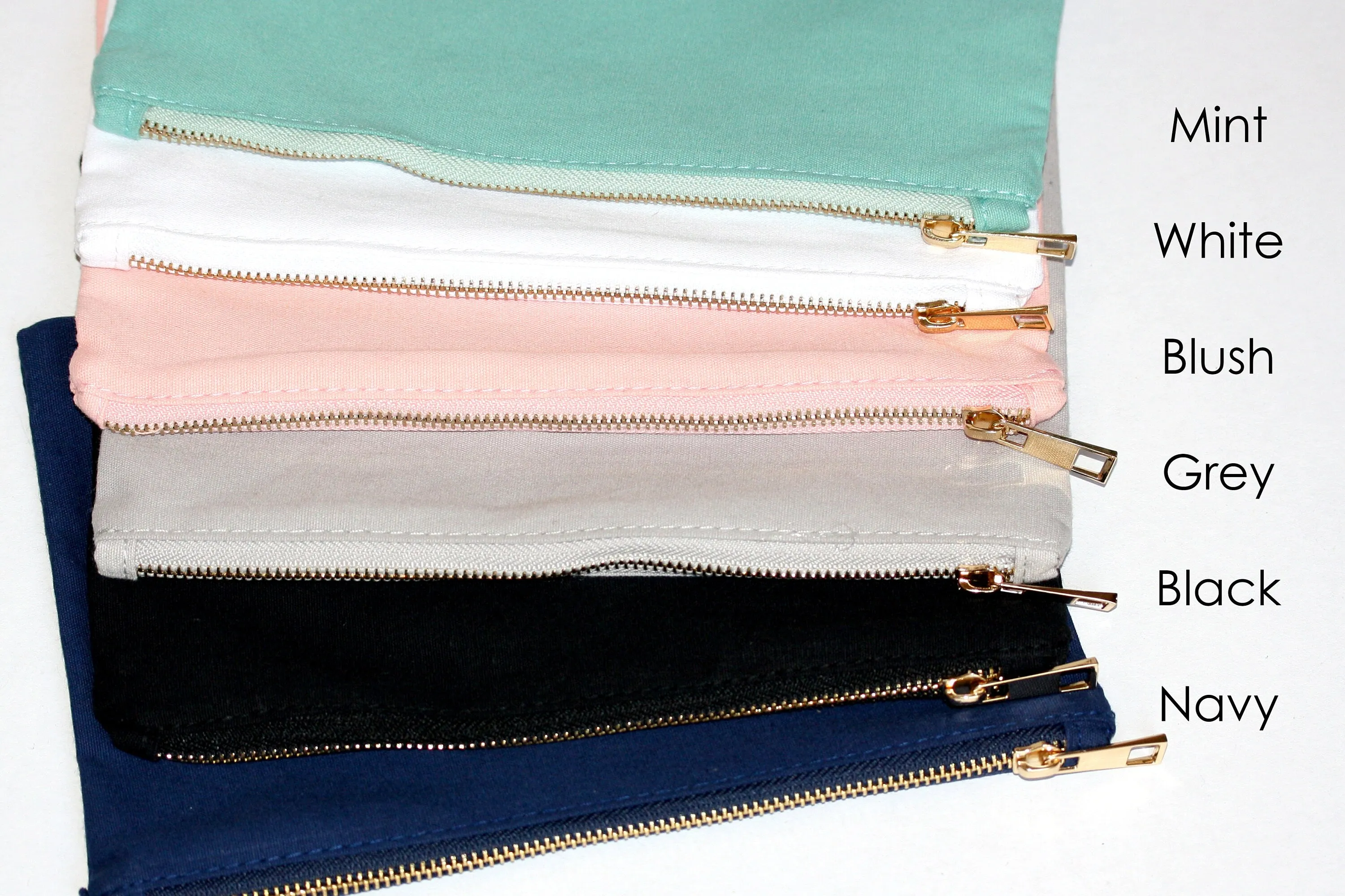 Personalized makeup bag