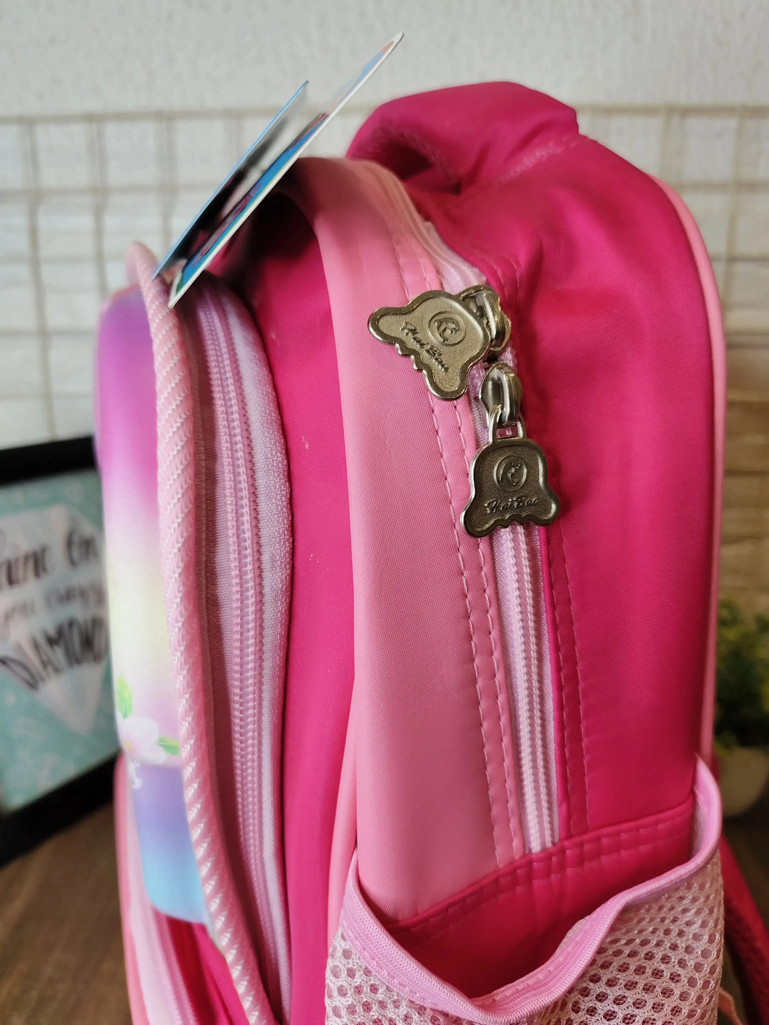 Pink Princess school bag