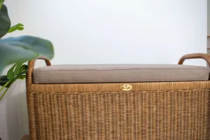 Rattan Storage Bench