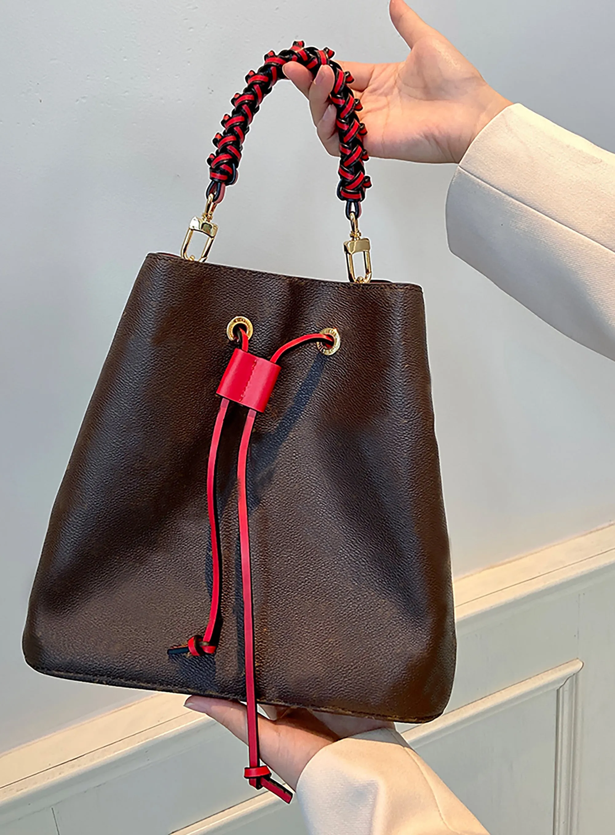 Replacement strap for NÉONOÉ bag, woven handle accessory.