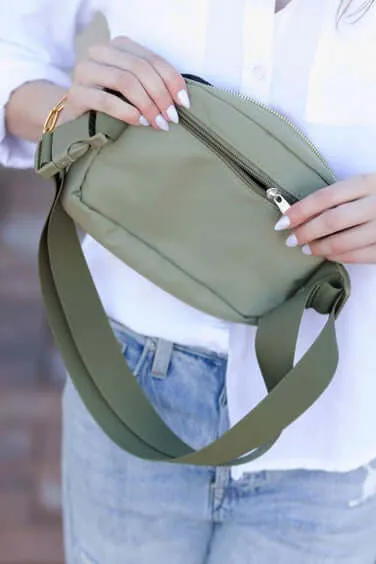 Roam 2 Liter Nylon Sling Belt Bum Fanny  Crossbody Bag