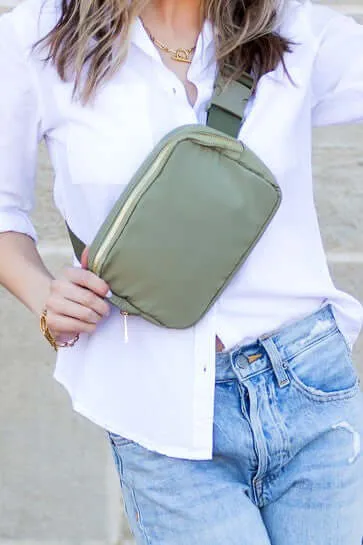 Roam 2 Liter Nylon Sling Belt Bum Fanny  Crossbody Bag