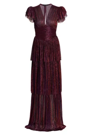 SABINA MUSAYEV SARAH DRESS - MULTI RED