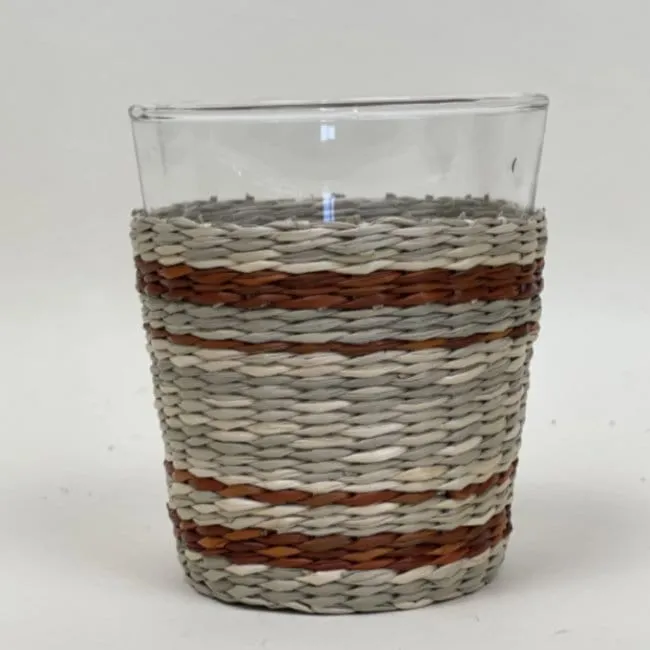 Seagrass Striped Wide Tumbler
