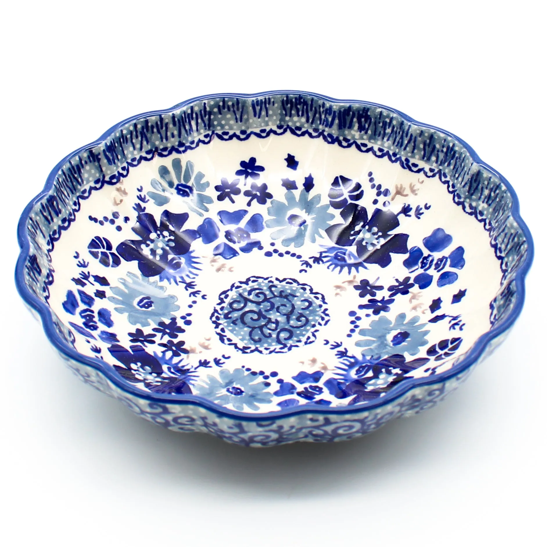 Shell Bowl 6.5" in Stunning Blue