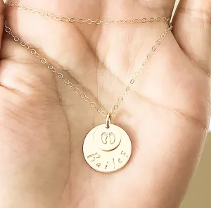 SIENNA DISK NECKLACE