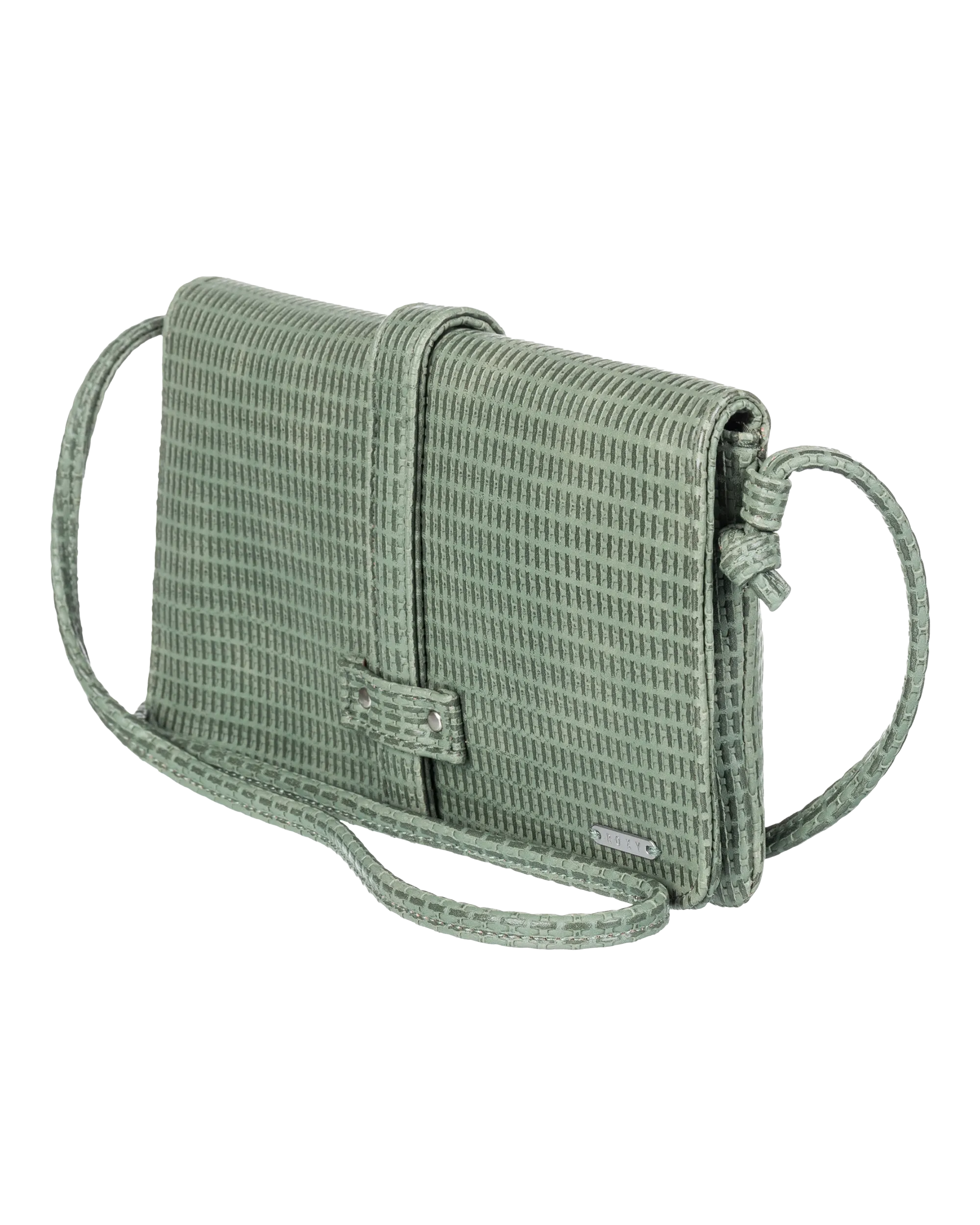 Singing Waves Crossbody Bag in Agave Green
