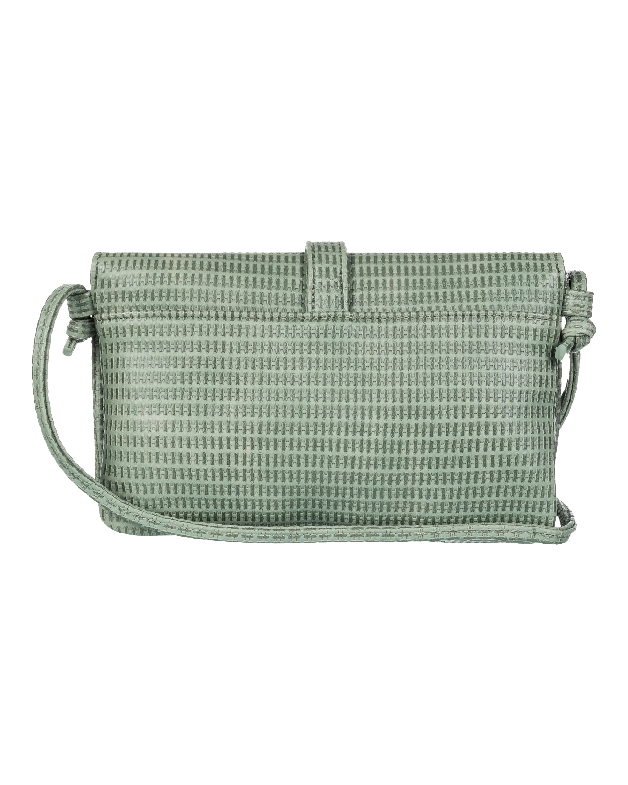 Singing Waves Crossbody Bag in Agave Green