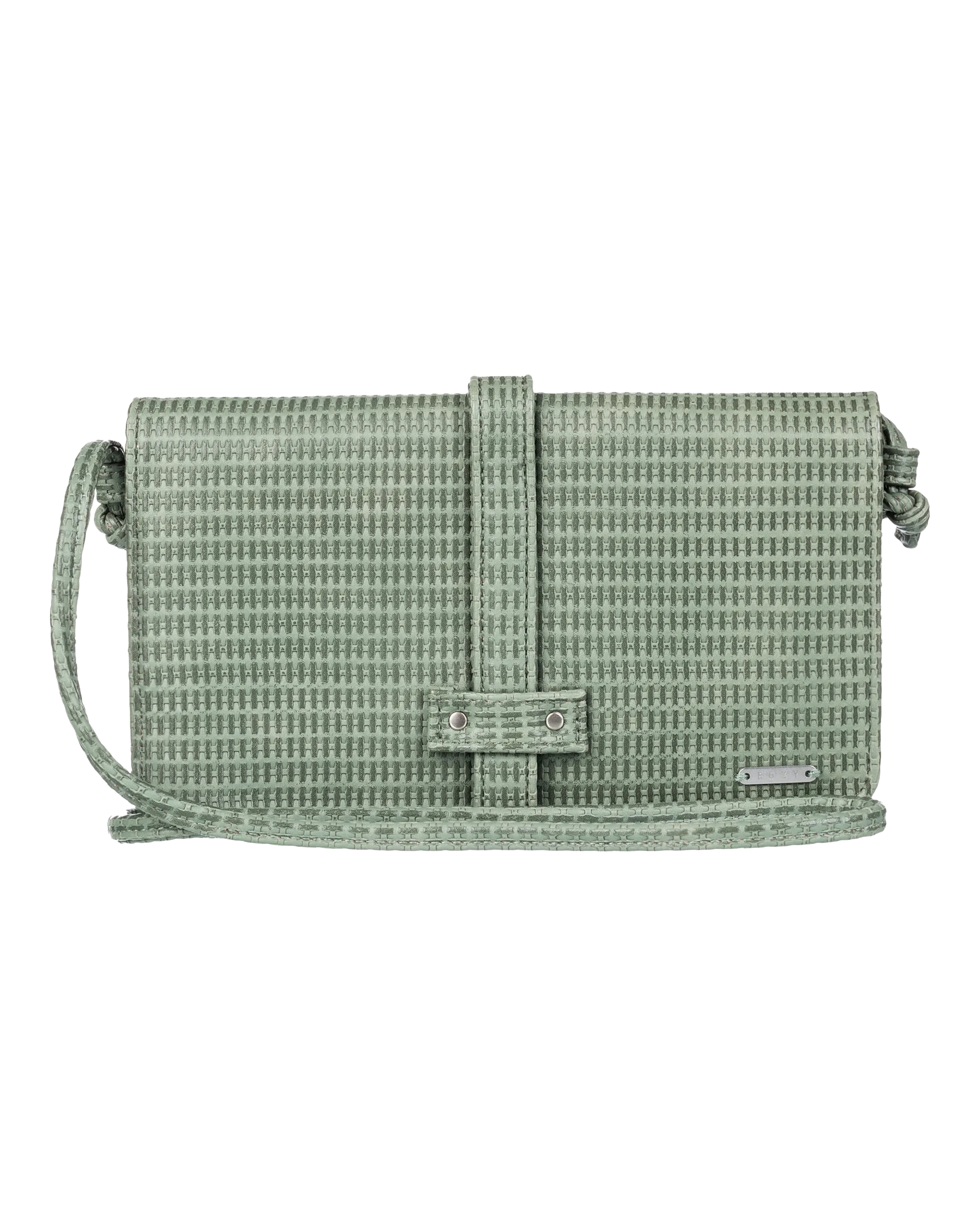 Singing Waves Crossbody Bag in Agave Green