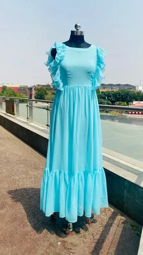 Sky Blue Stunning Maxi