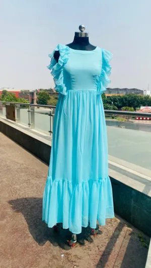 Sky Blue Stunning Maxi