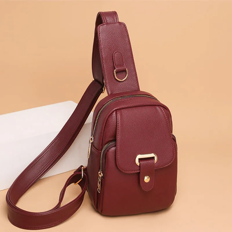 Sling Bag For Women Simple Outdoor Sports Cycling Chest Bag