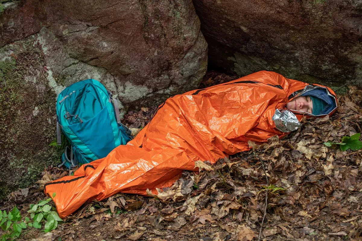 SOL Emergency Bivvy Survival with Rescue Whistle