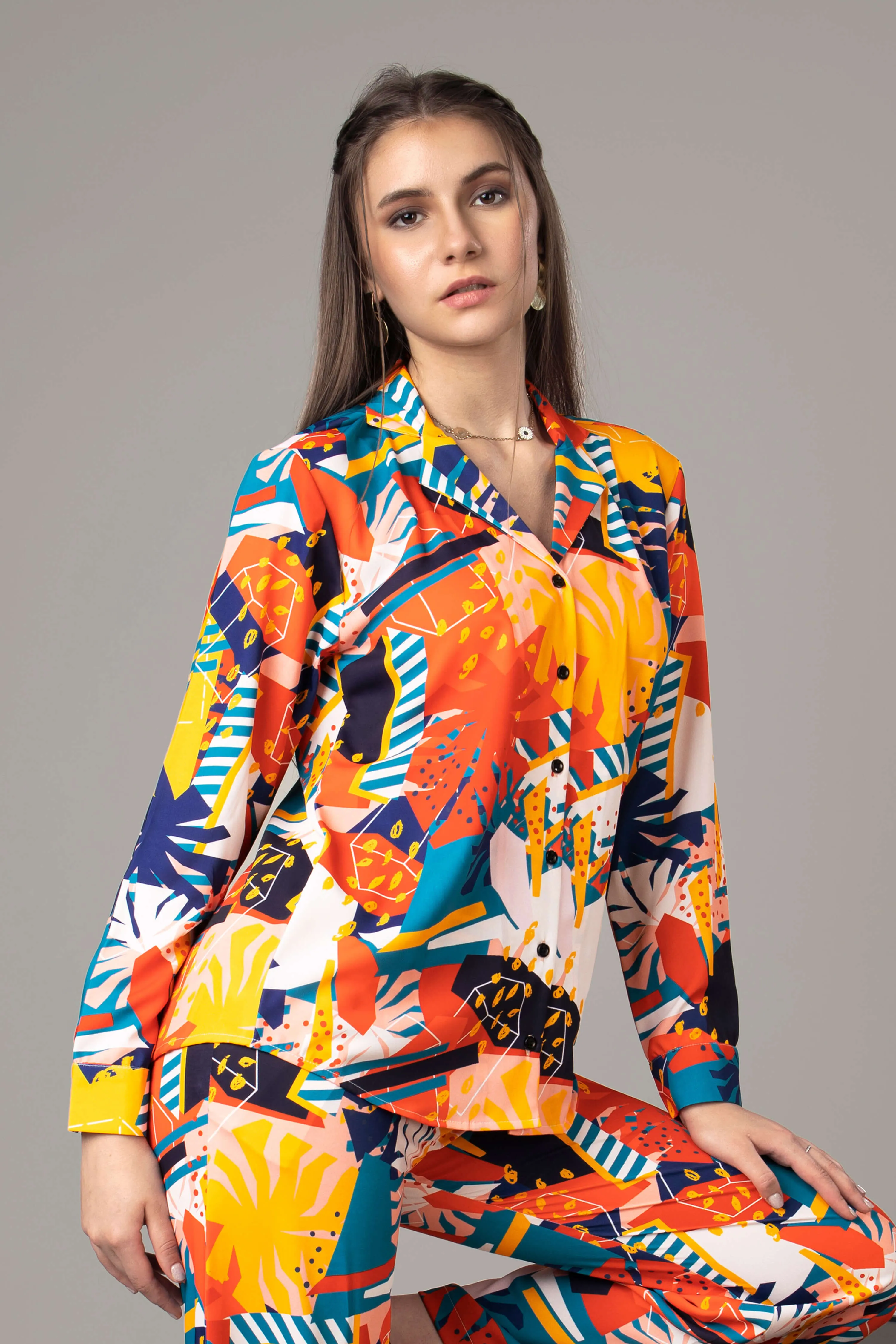 Stunning Abstract Shirt For Women