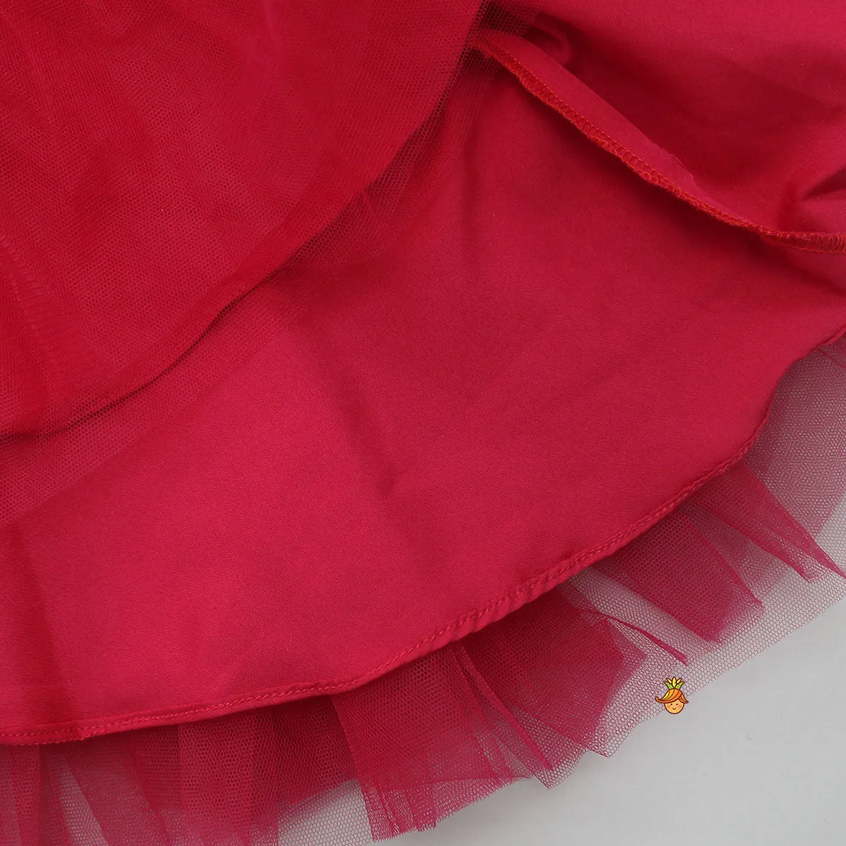 Stunning Swirl Ruffled One Shoulder Layered Dress