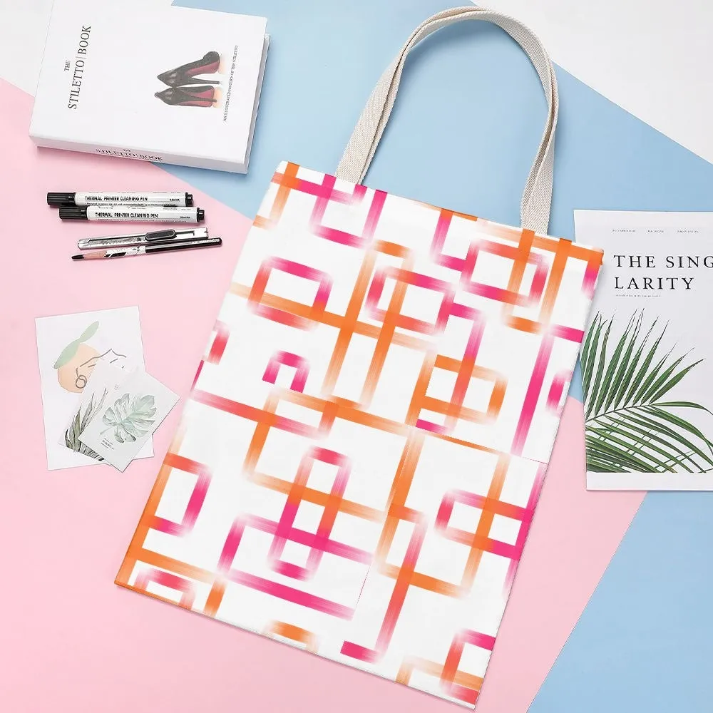 Sunset Bliss Canvas Tote