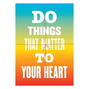 Susan O'Malley // "Do Things That Matter To Your Heart" Notebook
