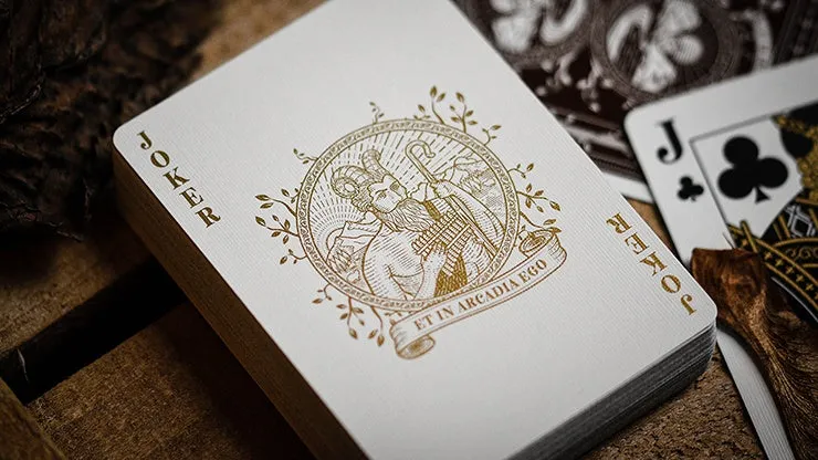 The Arcadia Signature Edition Playing Cards - Brown