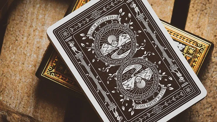 The Arcadia Signature Edition Playing Cards - Brown