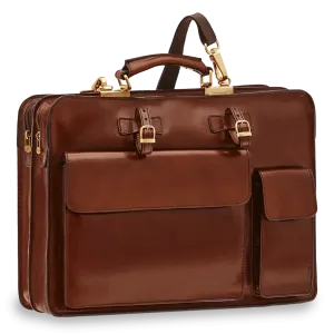 The Bridge - Story Uomo Briefcase in Brown