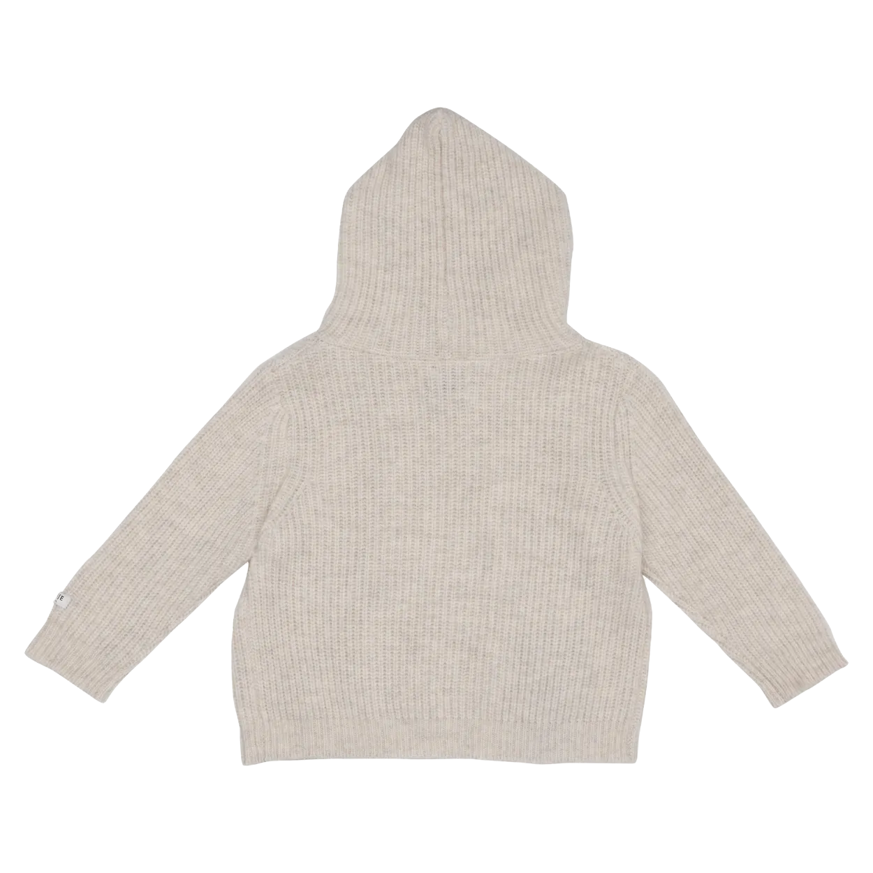 Tristan Merino Wool Cardigan | White Sand Melange