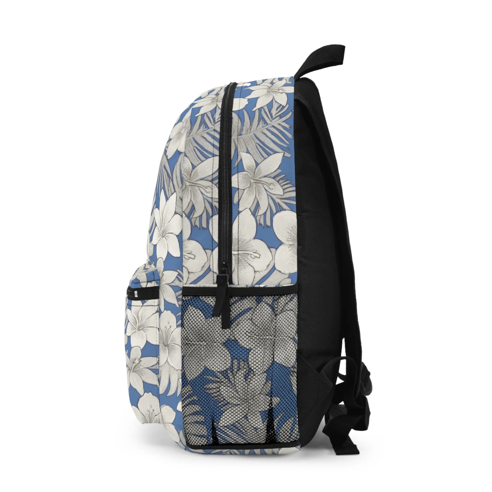 Tropical Baby Blue Backpack