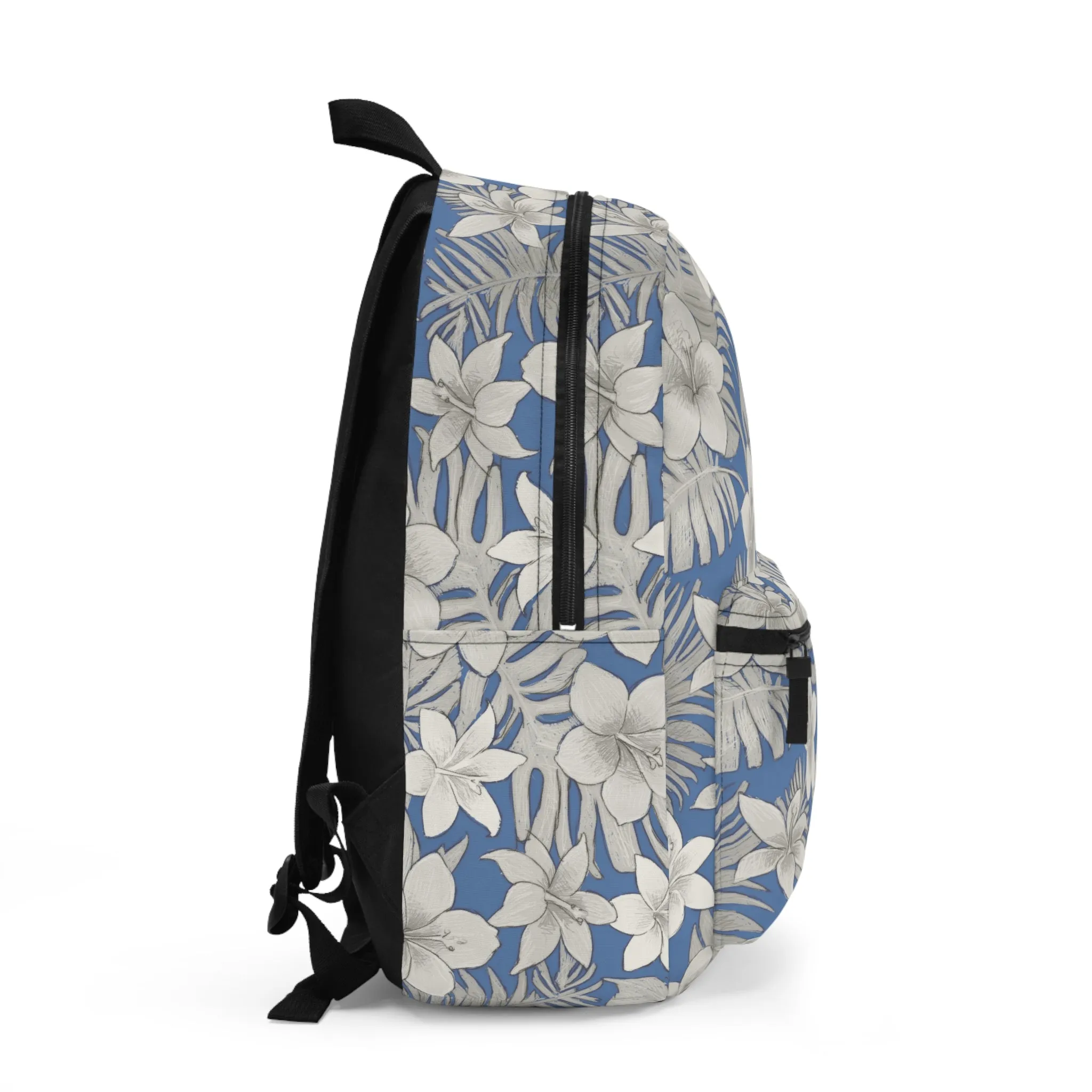 Tropical Baby Blue Backpack