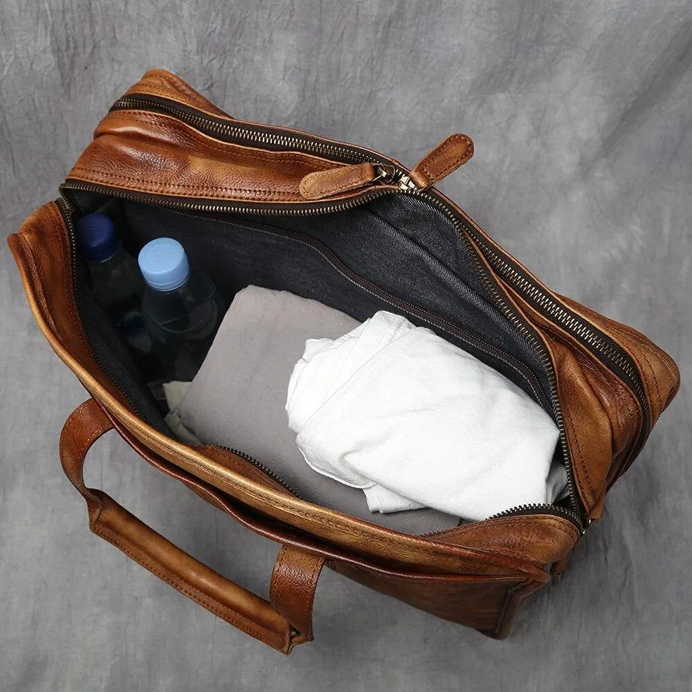Tucson Full Grain Leather Briefcase Bag