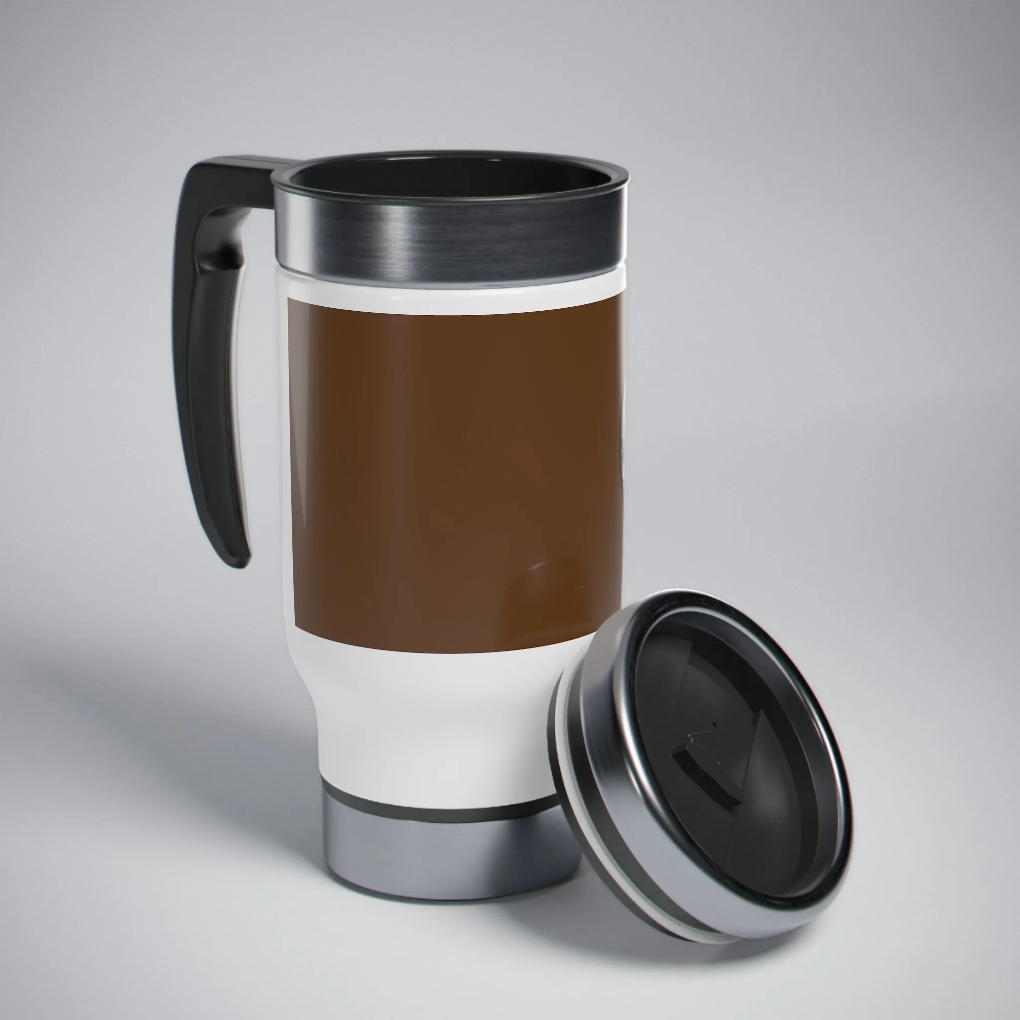 uss Ranger  United States Ships POD Stainless Steel Travel Mug with Handle, 14oz