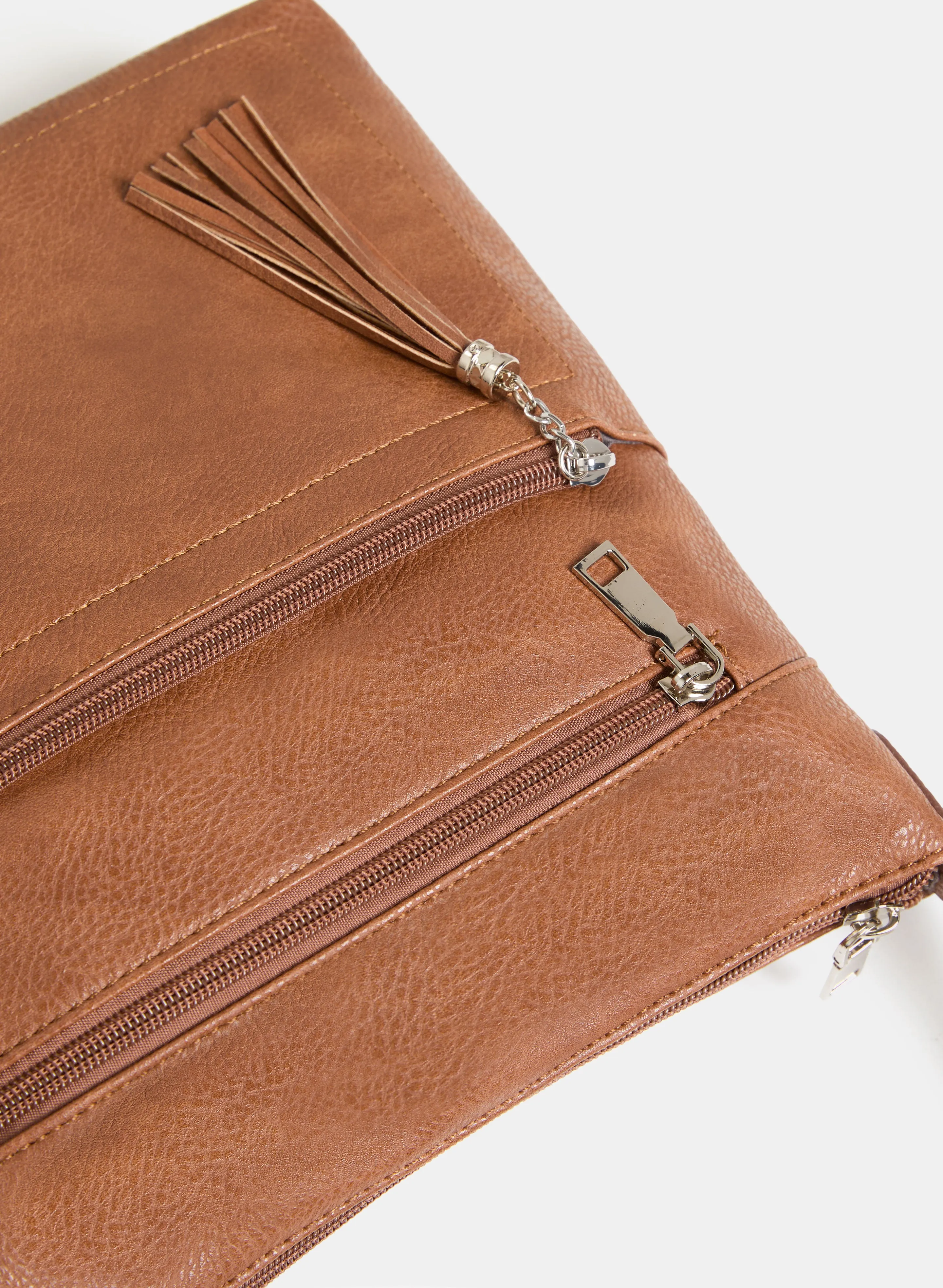 Vegan Leather Crossbody Bag