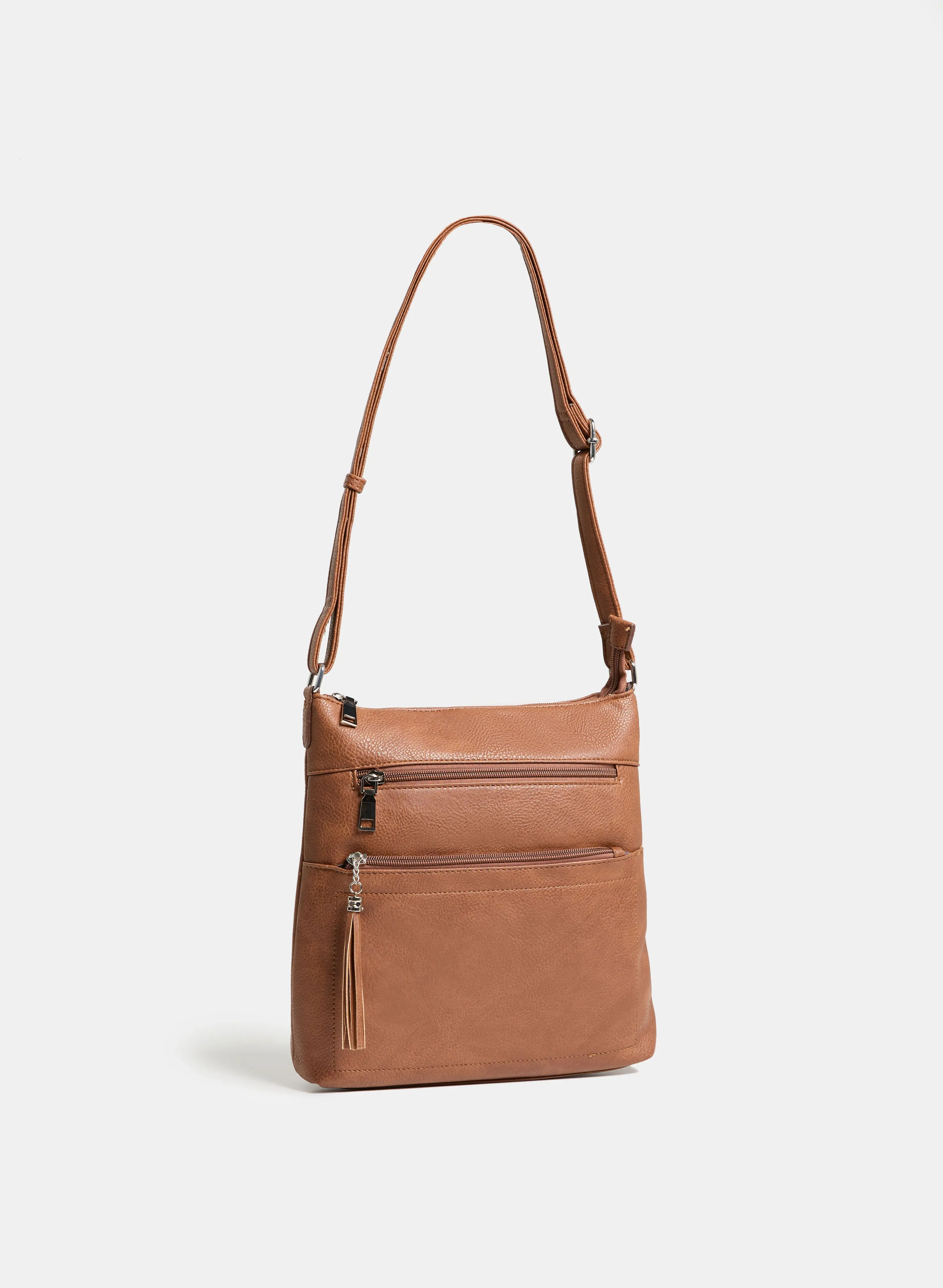 Vegan Leather Crossbody Bag